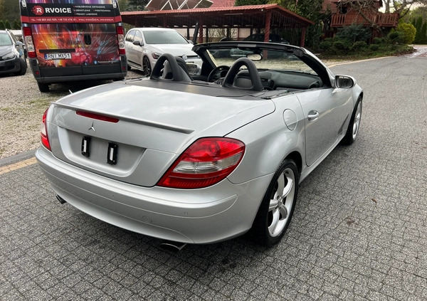 Mercedes-Benz SLK cena 33900 przebieg: 251401, rok produkcji 2005 z Bartoszyce małe 121